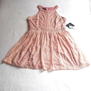 ×LAST OFFER× NWT Pink Lace Baby Doll Dress